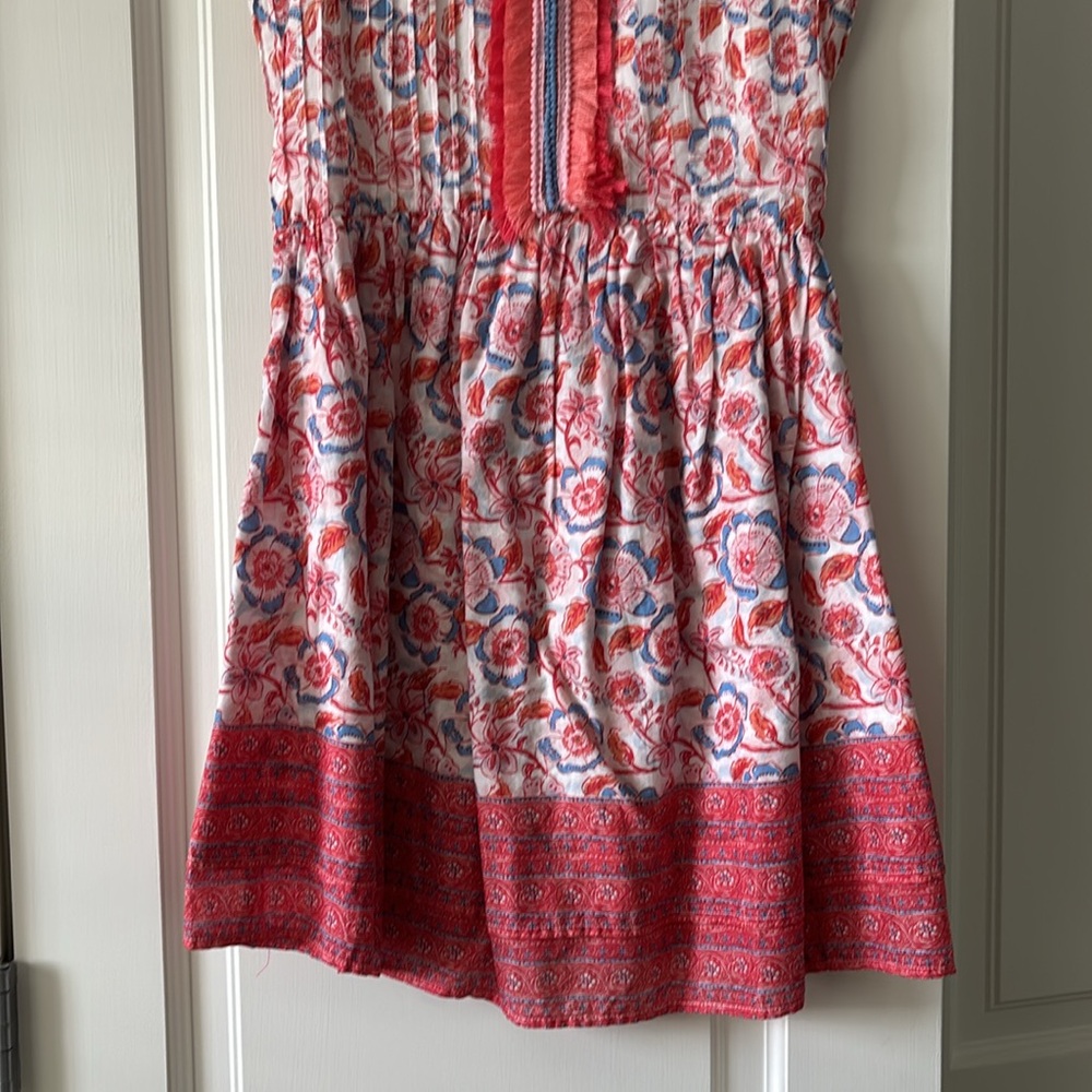 NWT Vineyard Vines floral print pin tuck dress - Picture 5 of 8